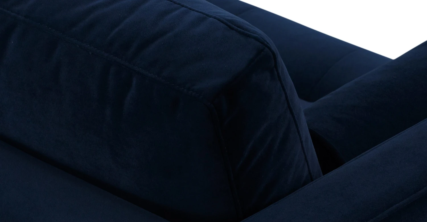 Napa Velvet Right-Facing Sectional Sofa 9 Napa Velvet Right-Facing Sectional Sofa - Image 9