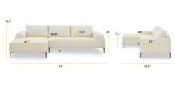Rue Left-Facing Sectional Sofa 33 Rue Left-Facing Sectional Sofa -Poly and Bark 045def68