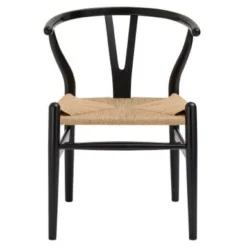 Poly And Bark Weave Chairs - Solid Wood Frame (Set Of 2) - Natural -Poly and Bark 0fef5e62 f5ca 465d 9b05 c2e68adccbd3