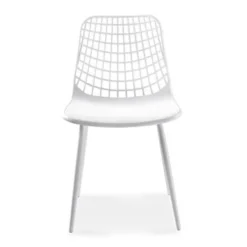 Poly And Bark Marais Dining Chair (Set Of 4) - White -Poly and Bark 192fdcba b341 4e38 81a7 750adf2ca8c8