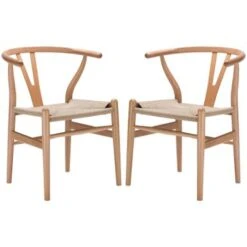 Poly And Bark Weave Chairs (Set Of 2) - White -Poly and Bark 35dccd44 4003 43c4 bf32 9ea116e26095