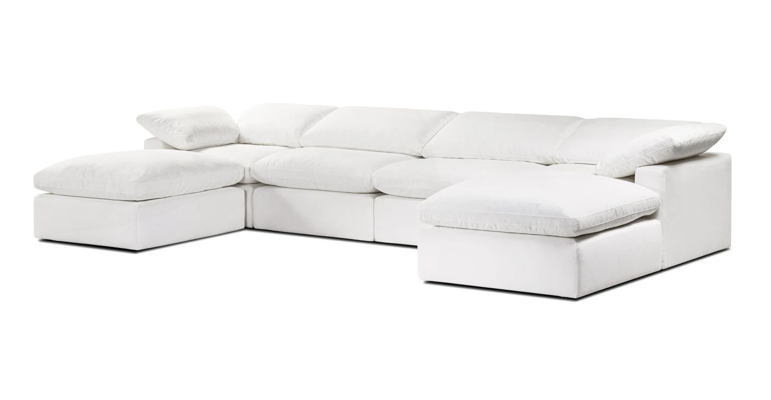 6-Seat Aspen Modular U-Sectional 4 6-Seat Aspen Modular U-Sectional - Image 4