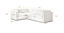 4-Seat Davos Modular L-Sectional -Poly and Bark 3yV8YxbJ5YUsWiy7wmf4N2dTZ tuts45S2RSI3uCH9c