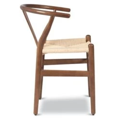 Poly And Bark Weave Chair - Solid Wood Frame (Walnut) - Single - Walnut - Short -Poly and Bark 5db3b0b9 314d 4256 a68d eacc208cbe3e