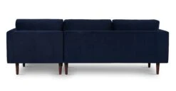 Napa Velvet Right-Facing Sectional Sofa 25 Napa Velvet Right-Facing Sectional Sofa -Poly and Bark 5f28d05b