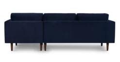 Napa Velvet Right-Facing Sectional Sofa -Poly and Bark 5f28d05b scaled