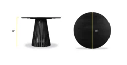 Gigi Round Dining Table (46") -Poly and Bark 6hzQMM0h1IZp BKS obgQMyLmjR6CI6hEFA xpyHm14 scaled