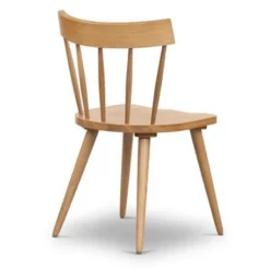 Poly And Bark Hava, Solid Wood Spindle-Back Windsor, Dining Chair - Black -Poly and Bark 72bd189f 0603 40b9 9646 965214f6466f