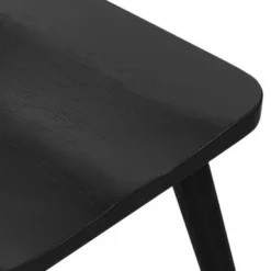 Poly And Bark Hava, Solid Wood Spindle-Back Windsor, Dining Chair - Black -Poly and Bark 8755f7a3 19b4 415f ba16 bc7e09186ec1