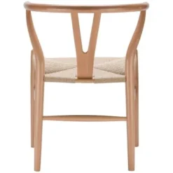 Poly And Bark Weave Chairs - Solid Wood Frame (Set Of 2) - Natural -Poly and Bark 90065834 1644 417b 9fc2 cec700472954