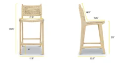 Batu Indoor / Outdoor Counter Height Stool -Poly and Bark 93H9soBHqPA9IKSAWQhXq7nYOow7mDl94Fq5OTmMA7Y scaled