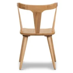 Poly And Bark Enzo Solid Oak Wood Dining Chair - Black -Poly and Bark 9b74bb14 4d09 49f9 8723 38e27310f32b