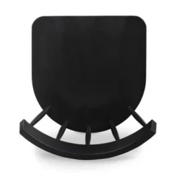 Poly And Bark Hava, Solid Wood Spindle-Back Windsor, Dining Chair - Black -Poly and Bark 9bd3a304 3790 4863 80e5 7d0891ab520e