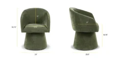 Malone Swivel Dining Chair -Poly and Bark B73Mq MOycKzPz1yRLS3mHDtOLuhiQzsdcn9JG6SstA scaled