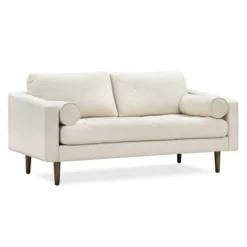 Poly And Bark Napa 72" Fabric Apartment Sofa -Poly and Bark Carson Carrington Bockalt 72 inch Fabric Apartment Sofa 1