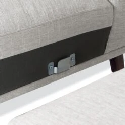 Poly And Bark Mineta Sectional Sofa -Poly and Bark Carson Carrington Mineta Facing Sectional Sofa in Soho Grey 8