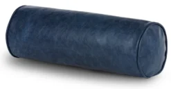 Napa Leather Bolster Pillow Set -Poly and Bark DC NAPA BLSTR BLU 5 scaled