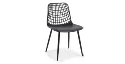 Marais Dining Chair -Poly and Bark DI 515 BLK 1 3481eed7 3efe 438b 9068 214fedb03734