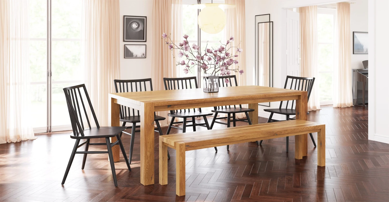 Festa Dining Table (82") 4 Festa Dining Table (82") - Image 4