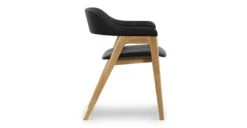 Lando Leather Dining Chair -Poly and Bark DI 767 BKOK 3 cfbc12bf a3e1 44b7 8591 a9ab1d11111e