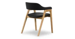 Lando Leather Dining Chair -Poly and Bark DI 767 BKOK 4 d0481169 96c0 4d16 a7e8 c533d9c1909d scaled