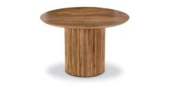 Deja Round Dining Table (46") 10 Deja Round Dining Table (46") -Poly and Bark DI A4615 NAT 3 1