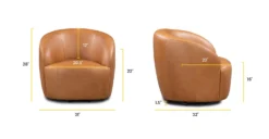 Alma Leather Swivel Chair -Poly and Bark EKSM8abM3MuremZm5kjkdKcBf1y DermO2dX9jxPajo scaled