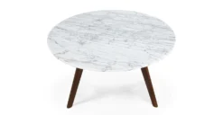 Riley Marble Round Coffee Table -Poly and Bark EM 337 WAL 3 7a2f1664 4d6e 4b5c 8cd2 50731a72264d scaled