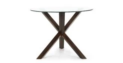 Kennedy Round Dining Table (48") -Poly and Bark EM 338 WAL 4