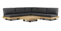 Celenza Modular Full-Corner Sectional Set With Coffee Table