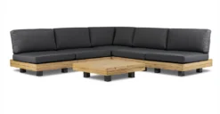 Celenza Modular Full-Corner Sectional Set With Coffee Table