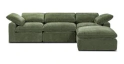 Poly and Bark 41 4-Seat Aspen Modular Sectional