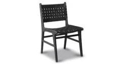 Banda Teak & Leather Dining Chair