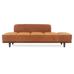 Poly And Bark Jasper Daybed - Genuine Italian Leather -Poly and Bark Jasper Daybed