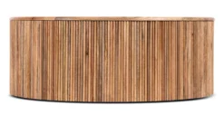 Deja 35" Round Coffee Table With Storage -Poly and Bark KxrSxf rnu4br6VjZKNn75ys5sUeyjyemgDicQKg0jg scaled