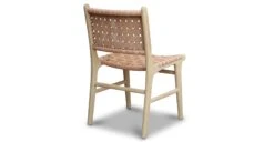 Banda Teak & Leather Dining Chair -Poly and Bark L9gLfCxwYQ4lZ7A34naNyKDUFOoo0GKL4tmxwn4LCZY