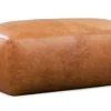 Denver Leather Ottoman