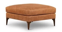 Mateo Leather Ottoman