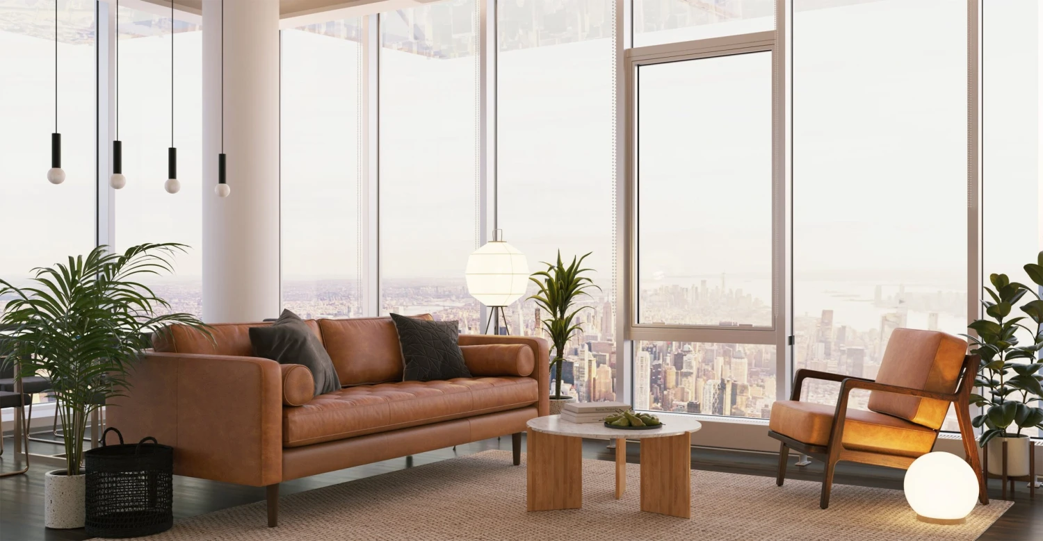 Verity Leather Lounge Chair 4 Verity Leather Lounge Chair - Image 4