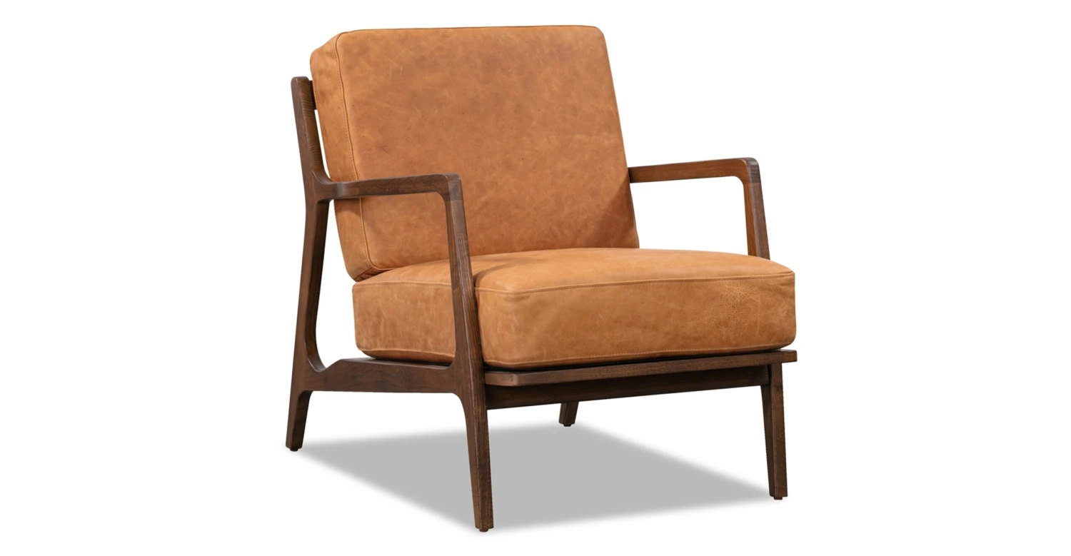 Verity Leather Lounge Chair 1 Verity Leather Lounge Chair