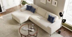 Ciro Round Coffee Table -Poly and Bark LR 706 WAL CiroRoundCoffeeTable Lifestyle3 2890x1500 1 scaled