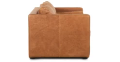 Napa 82" Leather Pull-Out Convertible Sleeper Sofa -Poly and Bark LR 739 TAN 5 scaled