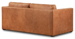Napa 82" Leather Pull-Out Convertible Sleeper Sofa -Poly and Bark LR 739 TAN 6 scaled