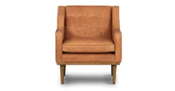 Gus Lounge Chair -Poly and Bark LR 9204 TAN 1 scaled