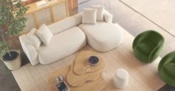 Tate 76" Sideboard 20 Tate 76" Sideboard -Poly and Bark LR A8754 OAK Tate76Sideboard Lifestyle3 2890x1500px scaled