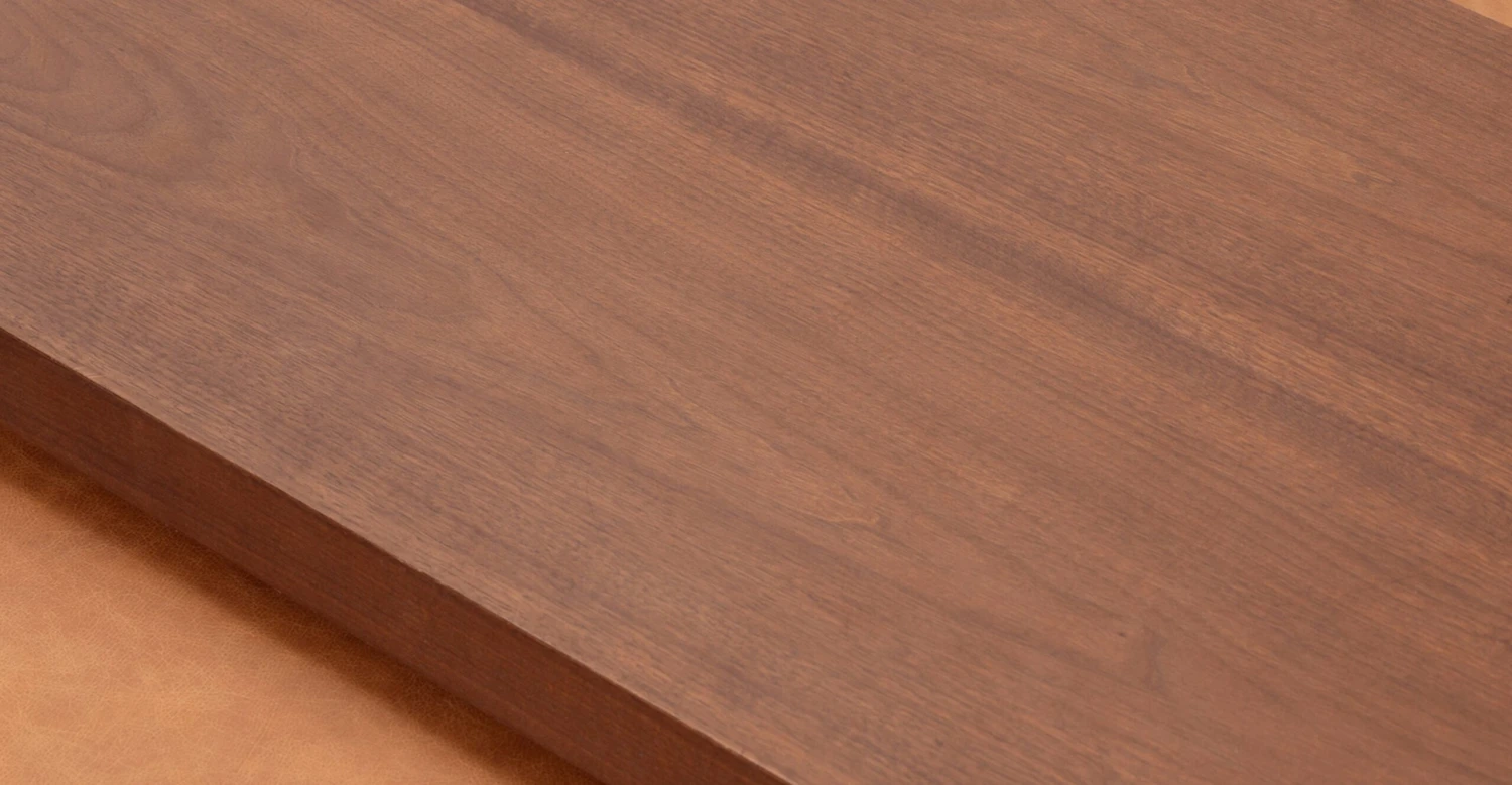 Jarmo Leather Ottoman With Walnut Table 6 Jarmo Leather Ottoman With Walnut Table - Image 6