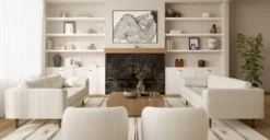 Napa Fabric Sofa -Poly and Bark LR C0101 050 NapaSofa88.5STRAIGHTARMRESTinBrightAsh Lifestyle3 2890x1500px scaled