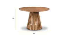 Gigi Round Dining Table (46") -Poly and Bark LhODaO1kC8ykpcSyyF6ixkPBmZc3Zz7ziZIcT9uAcX0 scaled