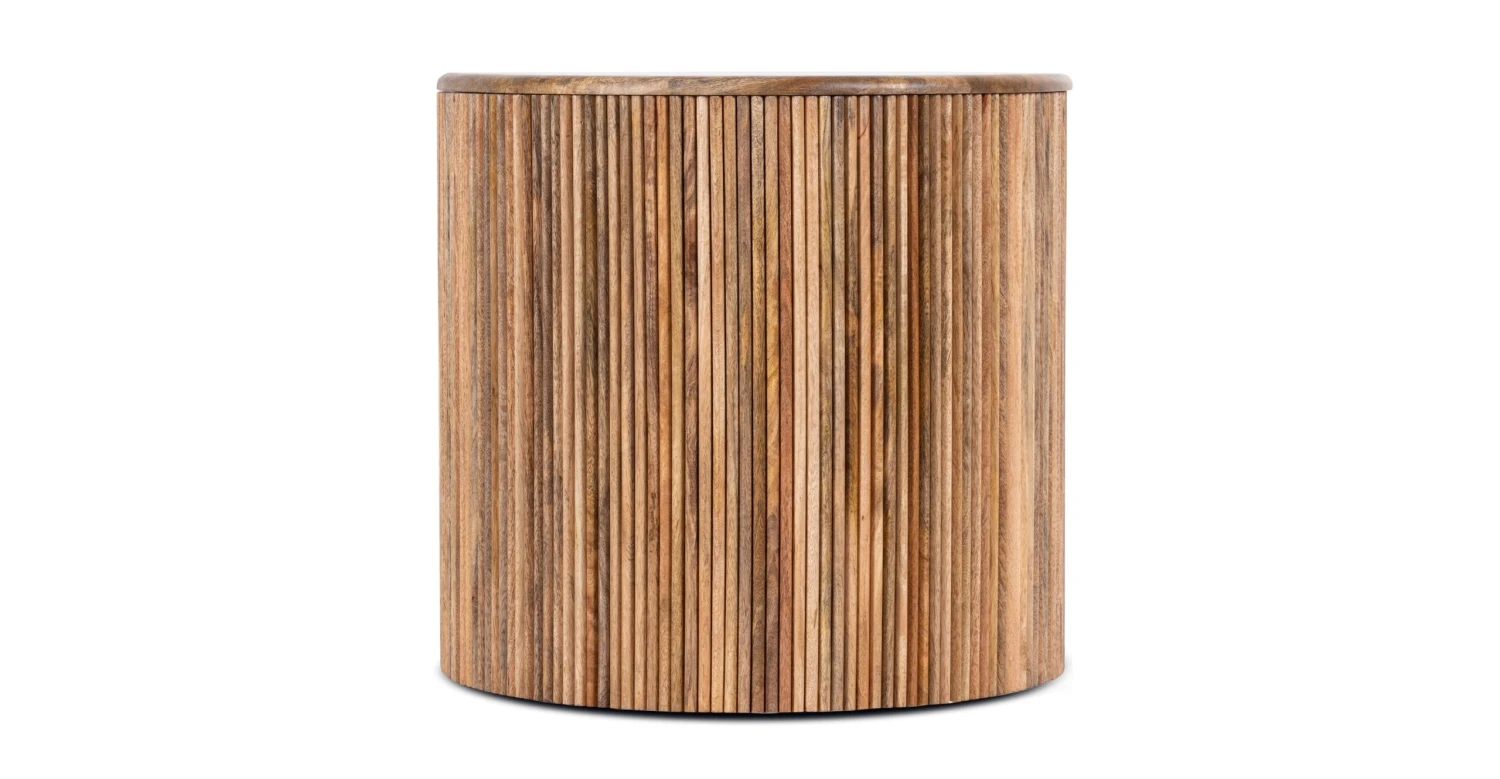 Deja Round Side Table With Storage 3 Deja Round Side Table With Storage - Image 3