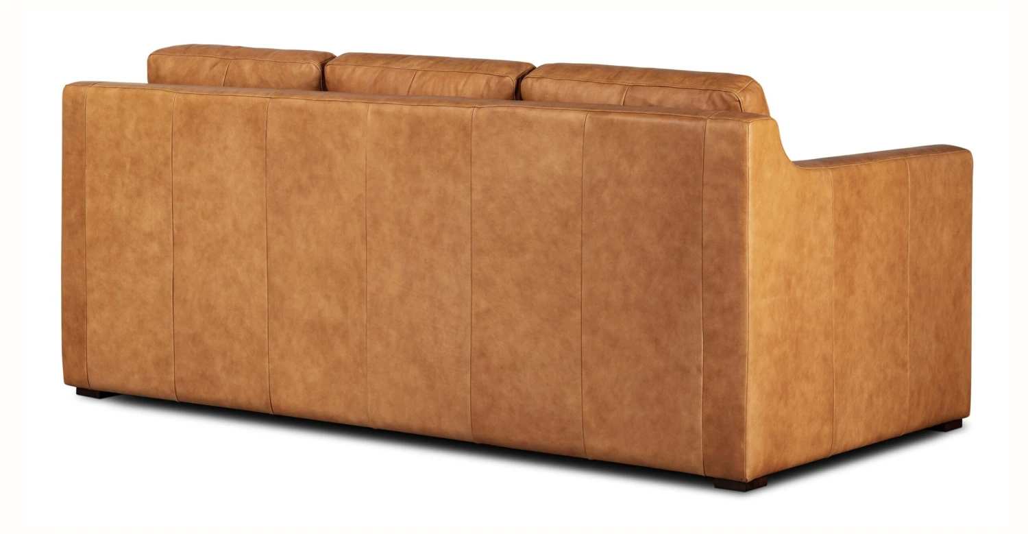 Sorrento Leather Pull-Out Convertible Sleeper Sofa 5 Sorrento Leather Pull-Out Convertible Sleeper Sofa - Image 5